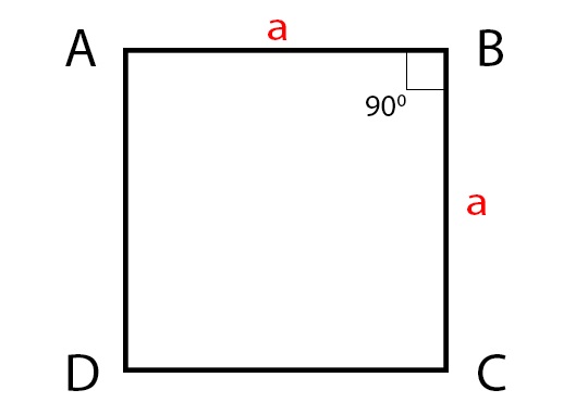 tính diện tích hình vuông lớp 4