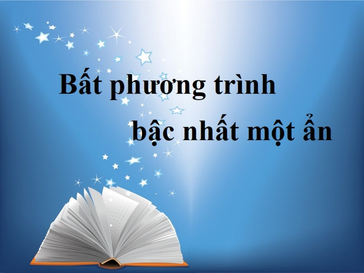 B t ph ng tr nh b c nh t m t n c d ng l g l thuy t v v d 