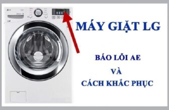 máy giặt LG báo lỗi AE