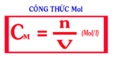 Cách tính nồng độ mol của Ion trong dung dịch ? Công thức và bài tập minh họa