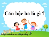 Căn bậc ba là gì ? Lý thuyết, điều kiện, công thức tính căn bậc ba ? Toán 9