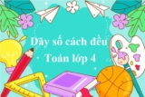 Dãy số cách đều là gì ? Công thức tính tổng dãy số cách đều – Toán lớp 4, lớp 5