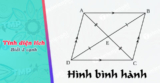 Cách tính diện tích hình bình hành khi biết 2 cạnh
