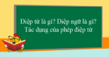 Điệp từ là gì ? Điệp ngữ là gì ? Cho ví dụ ? Phân loại và mục đích ? Ngữ văn Lớp 6