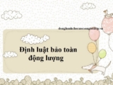 Động lượng là gì ? Định luật bảo toàn động lượng ? Tổng hợp lý thuyết, khái niệm