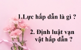 Lực hấp dẫn là gì ? Định luật vạn vật hấp dẫn được phát biểu ? Công thức, lý thuyết