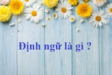 Định ngữ là gì trong tiếng việt ? Ví dụ minh họa ? Phân loại và cách xác định ?