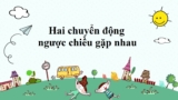 Hai chuyển động ngược chiều gặp nhau ? Công thức và bài tập – Toán lớp 5, 8, 9