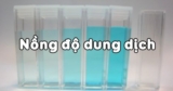 Nồng độ dung dịch là gì ? Công thức tính nồng độ dung dịch ( Kèm ví dụ minh họa )