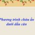 Phương trình mặt cầu tiếp xúc mặt phẳng ? Cách viết phương trình và bài tập