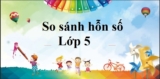 So sánh hỗn số Lớp 5 ? Cách so sánh và bài tập luyện tập có lời giải ?