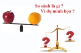 So sánh là gì ? Tác dụng của so sánh ? So sánh bằng ? So sánh kém ? Ngữ văn 6