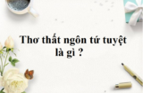 Thơ thất ngôn tứ tuyệt là gì ? Luật thơ đường luật, Phân loại, đặc điểm lớp 7, 8, 9