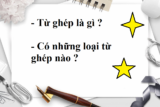 Từ ghép là gì ? Có mấy loại từ ghép ? Cho ví dụ ? Lớp 4, lớp 5, lớp 6, lớp 7