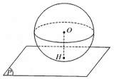 Phương trình mặt cầu tiếp xúc mặt phẳng ? Cách viết phương trình và bài tập