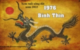 Xem tuổi xông đất năm 2023 cho tuổi gia chủ tuổi Bính Thìn 1976 May Mắn, Bình An