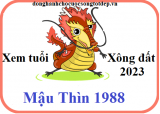 Xem tuổi xông đất năm 2023 cho tuổi Mậu Thìn 1988 Cung Hỷ Phát Tài, Phát Lộc