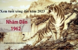 Xem tuổi xông đất năm 2023 cho gia chủ tuổi Nhâm Dần 1962 Vạn Sự, An Khang